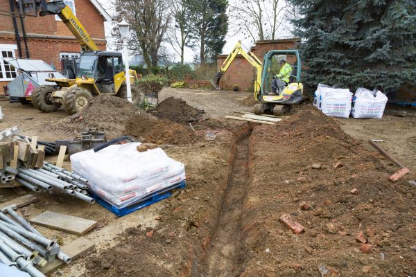 Drainage Ditch Digging in Des Moines