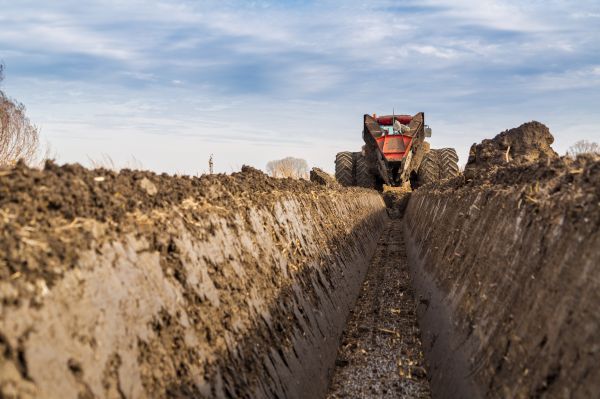 Drainage Trench Repair in Des Moines