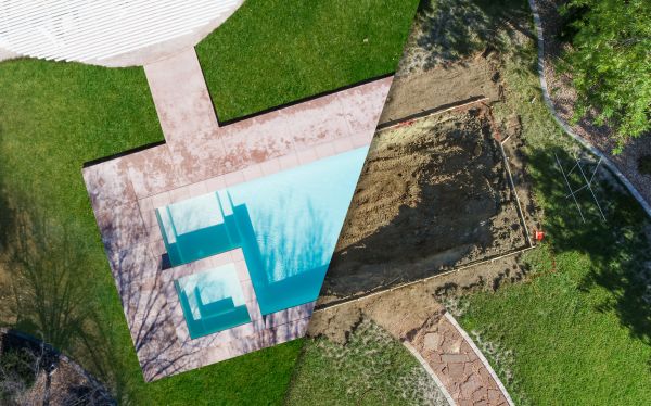 Pool Ground Preparation in Des Moines