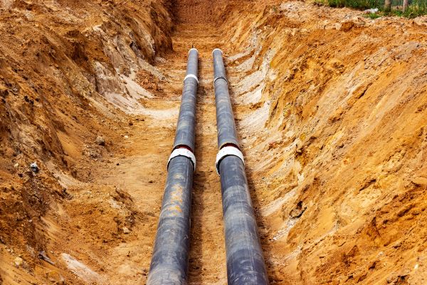 Cost of Water Line Trenching in Des Moines