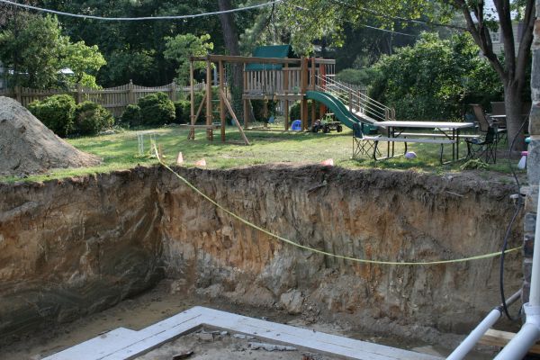 Footer Digging in Des Moines
