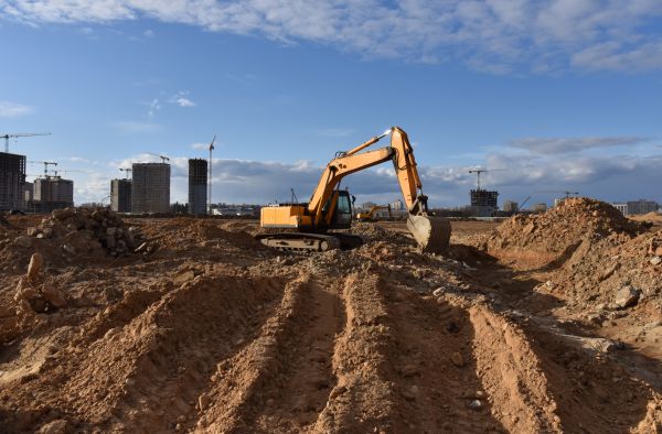 Drainage Trench Excavation in Des Moines