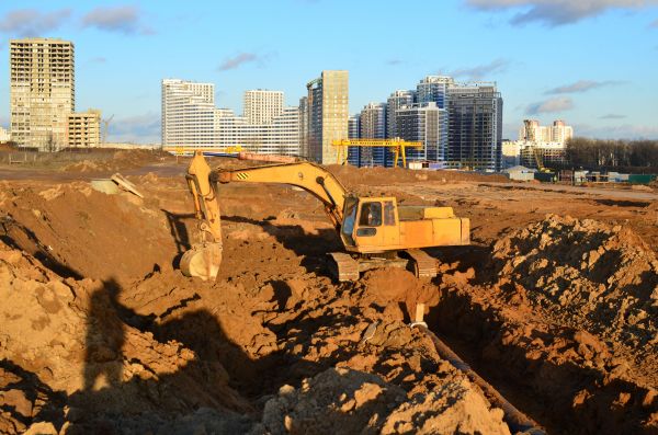 Drain Field Excavation in Des Moines